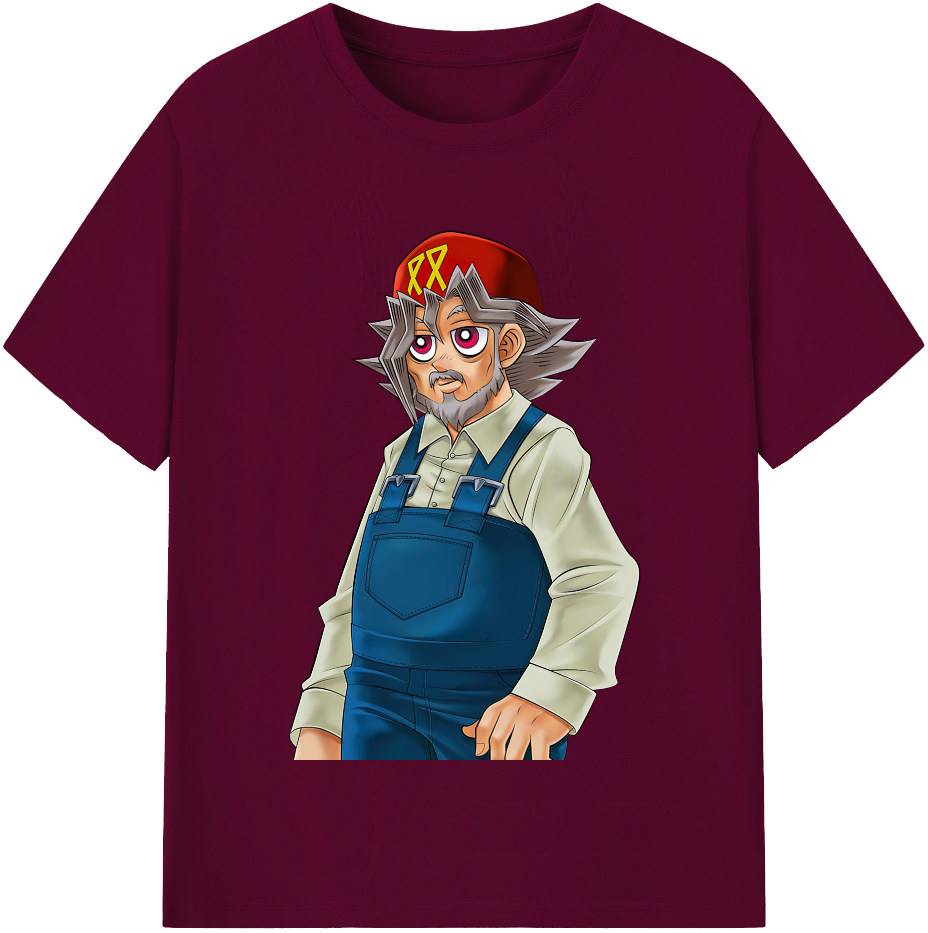 （画像用） 遊☆戯☆王 Yu-Gi-Oh! レディースカジュアルプリントTシャツ（綿100％）